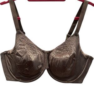 Wacoal Back Appeal Underwire Bra 38DDD Praline 855303